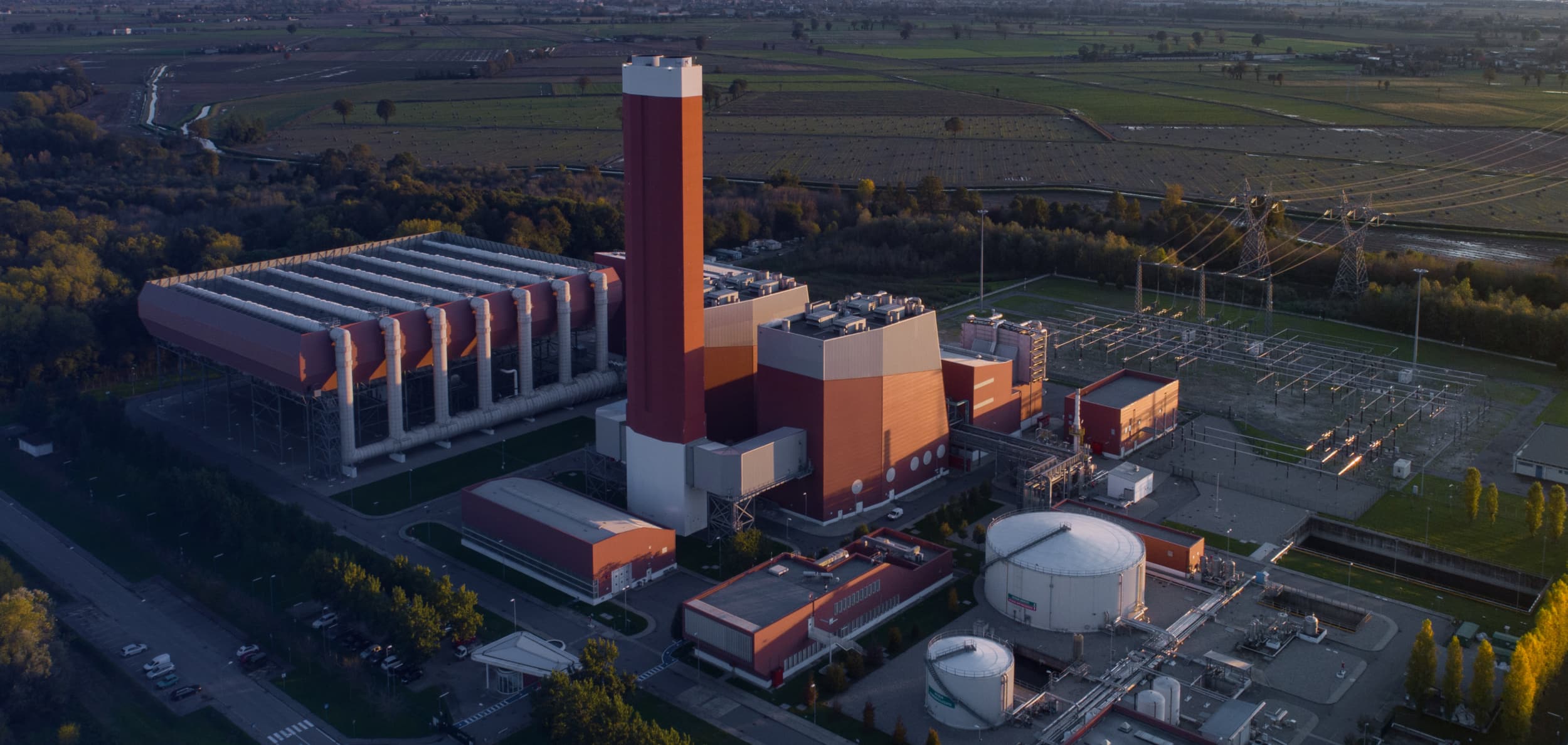 La centrale di Bertonico Turano Lodigiano (LO)