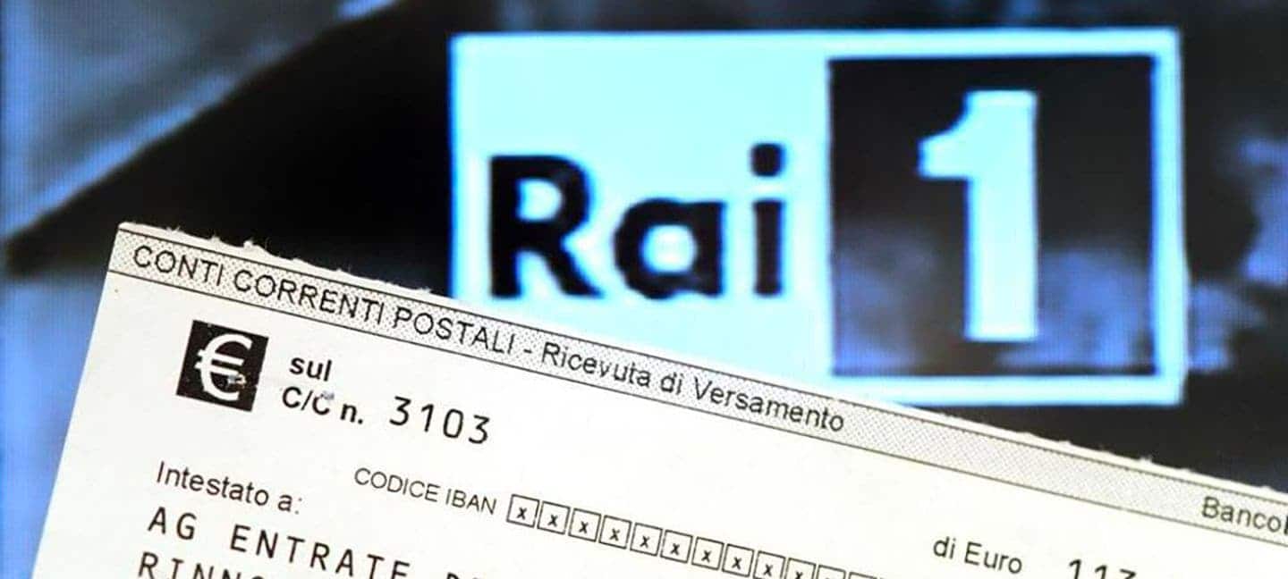 canone rai bolletta