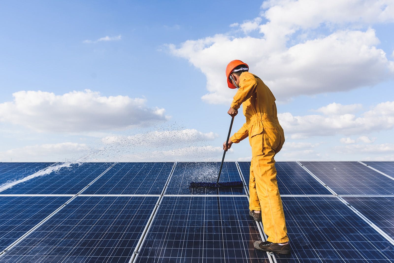pulizia pannelli fotovoltaici