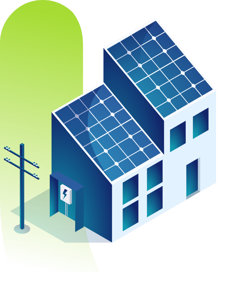 casa fotovoltaico